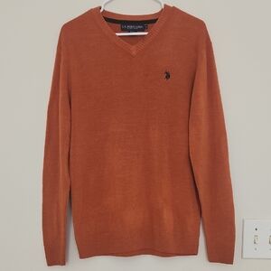 Polo by Ralph Lauren Men's Orange Sweater